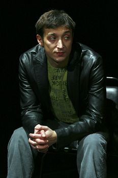 Performance "September.doc" director Michael Ugarova. In a picture: Sergey Shevchenko