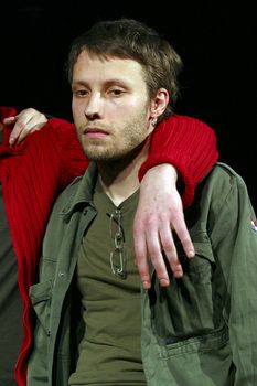 Performance "September.doc" director Michael Ugarova. In a picture: Alexey Krizhevsky
