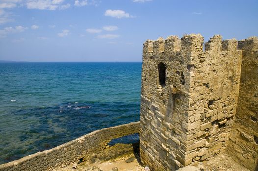 The old turkish city of Sinop near the Black sea