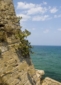 The old turkish city of Sinop near the Black sea