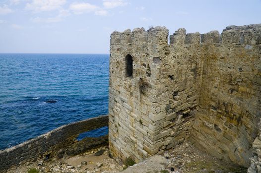 The old turkish city of Sinop near the Black sea