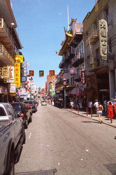 San Francisco's Chinatown is one of North America's largest Chinatowns. It is also the oldest Chinatown in the United States.