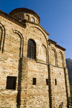 Monastery in the Rodopy mountains in bulgaria