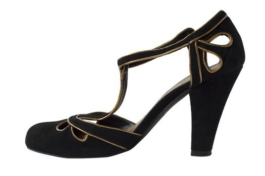 black fetish and sexy high heel shoe