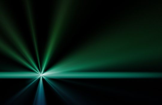 Glowing Lines Light Rays Background on Black