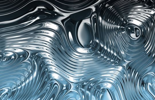 Liquid Metal Wild Clean Ripple Texture Background