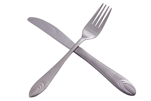 crossed knife and fork
