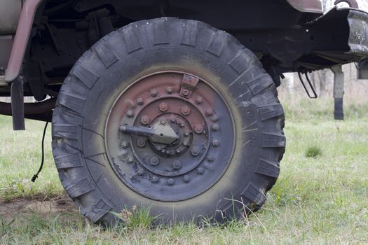 military truck wheel