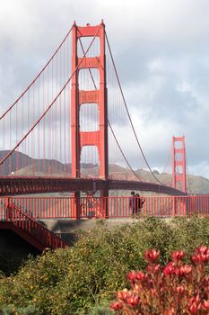 Golden gate bridge in san francisco.