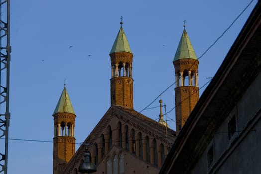 Cremona's cathedral detail