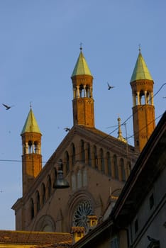 Cremona's cathedral detail