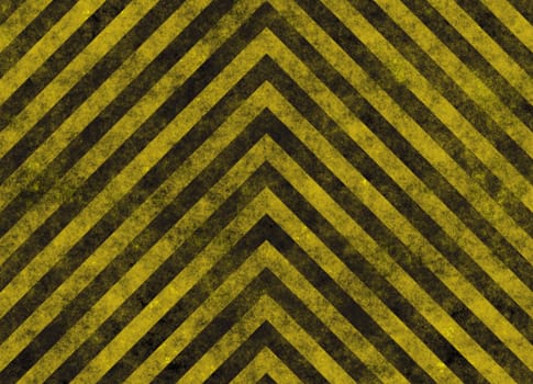 grungy yellow striped hazard background like on roads
