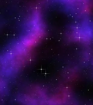 great image of stars in deep or outer space