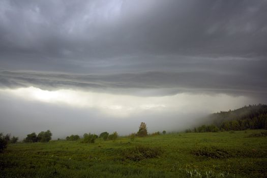 the storm landscape image