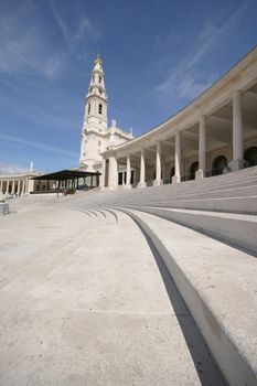 Fatima faith santuary in Portugal