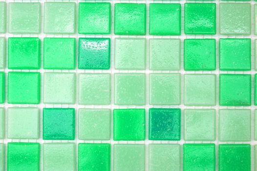 mosaic of tiles in the bathroom as a background