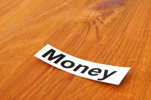 business money concept with blank space for text message