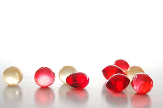 abstract pills background showing concept of pharmaceutical industry