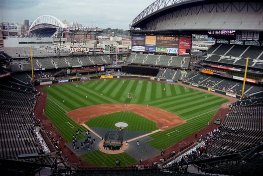 Domed stadium in Seattle, Washington
