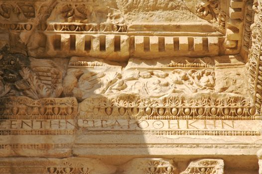 The Celsus Library detail image - Ephesus, 