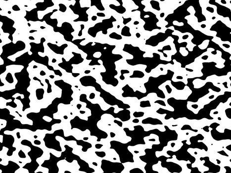 cow texture or fell in black and white as a background