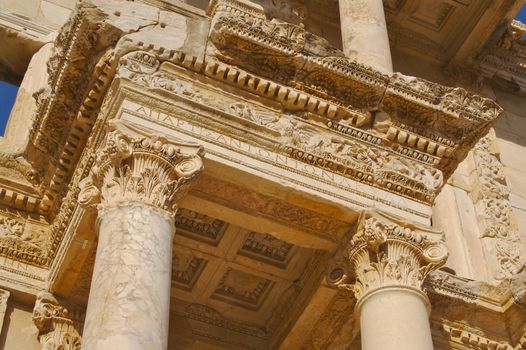 The Celsus Library detail image - Ephesus, 