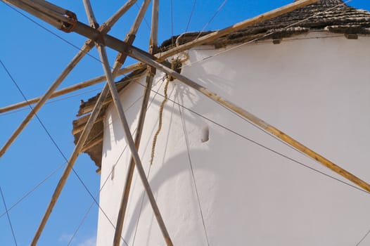 Windmill on Santorini Greece