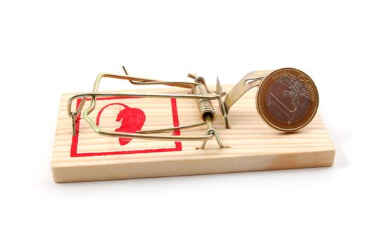 dangerous and risky trap with euro money