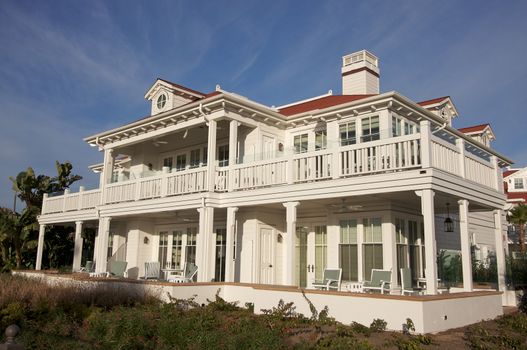 Architectural Abstract of Beach Front Accommodations