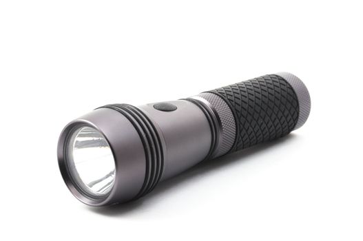 outdoor flashlight isolated on a white background