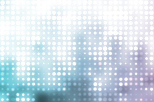 Blue and White Trendy Orbs Cool Abstract Background