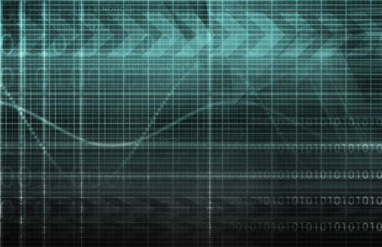 Digital Abstract Data Media As a Art