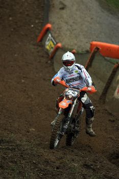 Schweingruber Peter; competitor of the european championship cross/enduro 2008