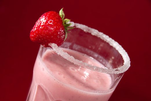 Strawberry milkshake