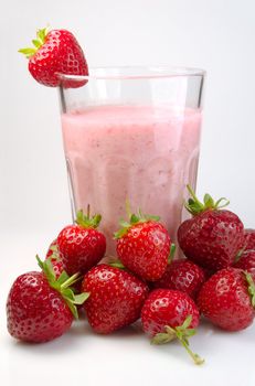 Strawberry milkshake