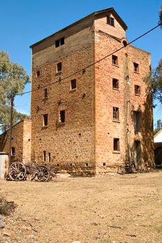 ruins of jacka's brewery at melrose south australia