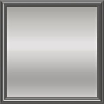 shiny silver frame and plaque for certificates awards or photos