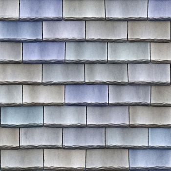 a large image of blue stone roof shingles or tiles