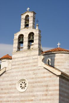 The old orthodoxy church in Budva, Montenegro