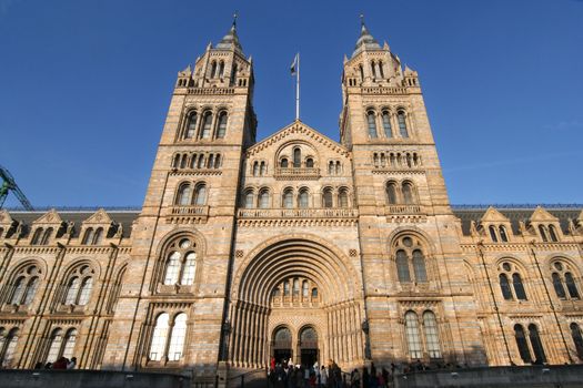London, Museum of Natural History in Kensington.