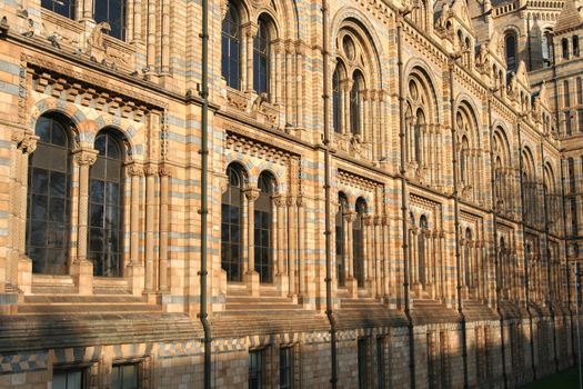 London. Victorian architecture of the National History Museum