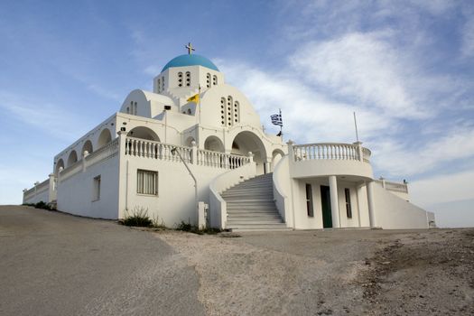 Orthodox church near Athens in Greece.