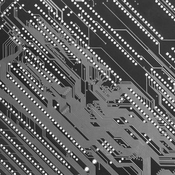 Circuit board industrial electronic monochrome diagonal background