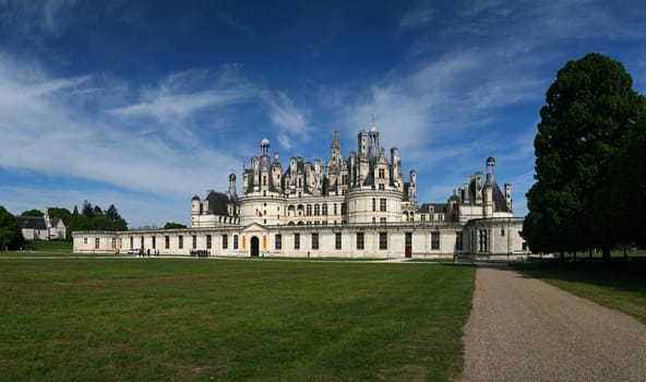 Chambord Castle on the Loire River. France. Europe