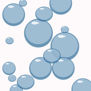 Bubbles in Digital  Format high resolution 2D