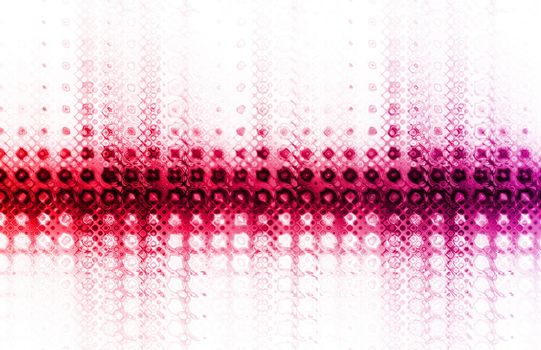 Trendy Colorful Digital as a Creative Abstract