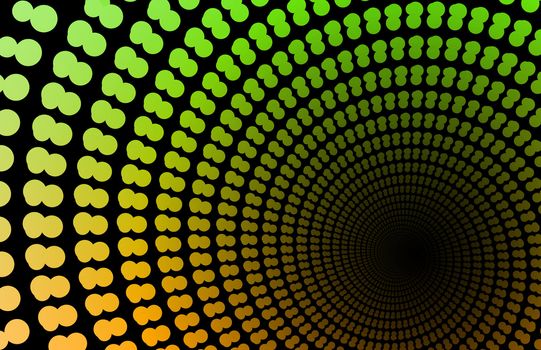 Alien Abstract Portal Background Texture in Swirls
