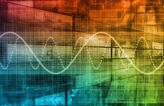 Business Technology Abstract as a Neat Background