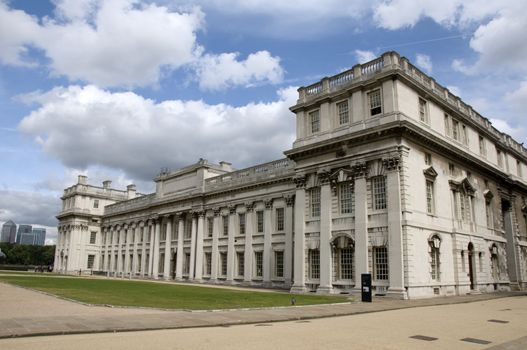 A big white building in london