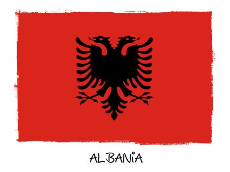 national flag of Albania